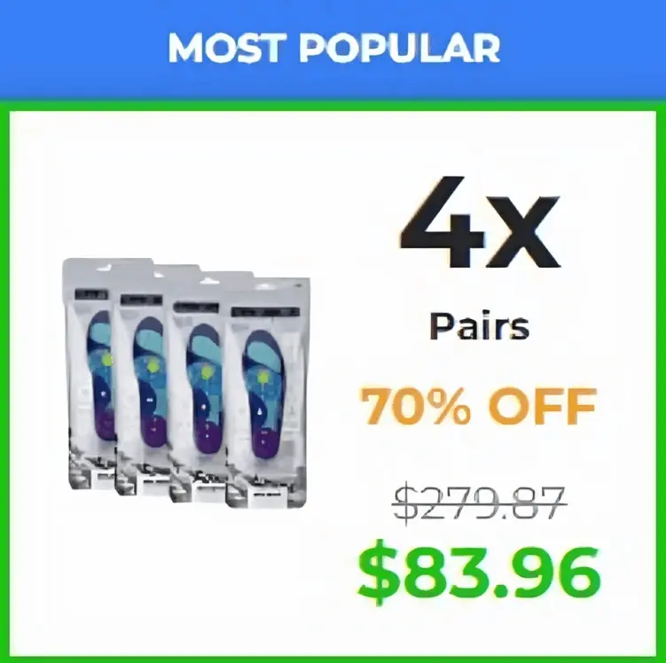 akusoli insoles 4 pair price